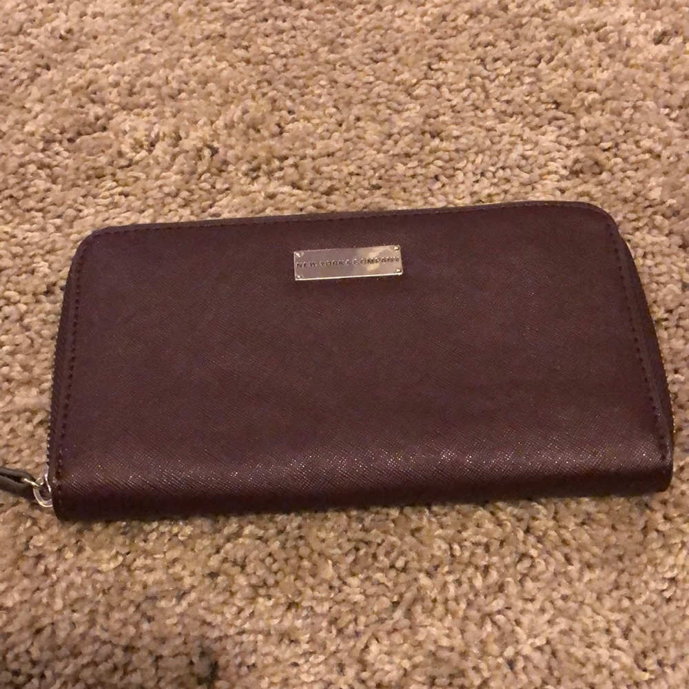 Maroon NY&C Envelope Wallet
